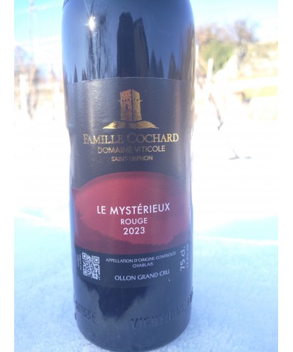 Le Mystérieux rouge, assemblage de cépages 75 cl 2023 Ollon Grand Cru
