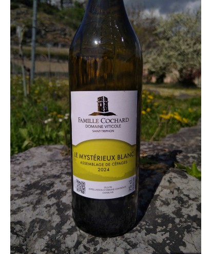 Le Mystérieux Blanc, assemblage de cépages, 75cl 2024 Ollon Grand Cru