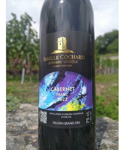 Le Cabernet franc 75 cl 2023 Ollon Grand Cru