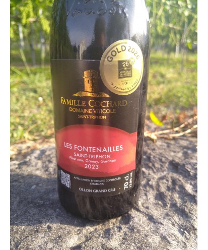 Les Fontenailles 70 cl 2023 Ollon Grand Cru