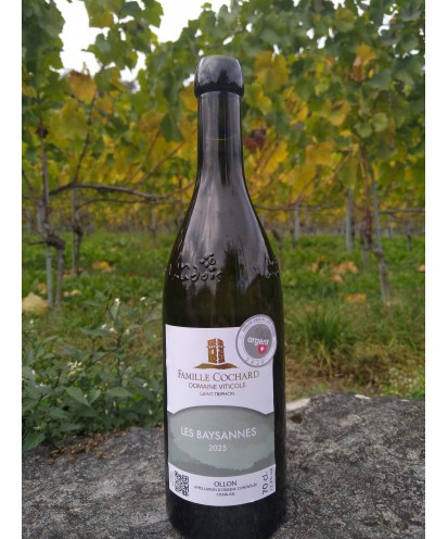 Les Baysannes 70 cl 2025, Ollon, AOC Chablais